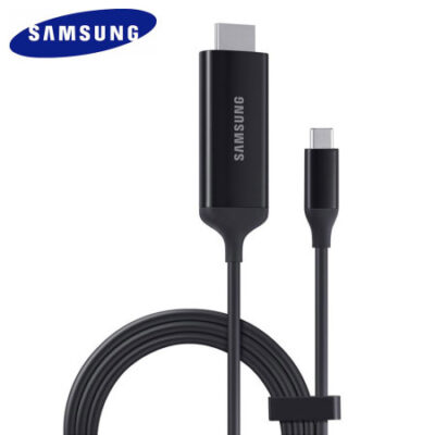 Official Samsung DeX Galaxy Range USB-C to HDMI Cable – 1.5m – Black