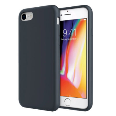 Olixar iPhone 8 / 7 Soft Silicone Case – Midnight Blue