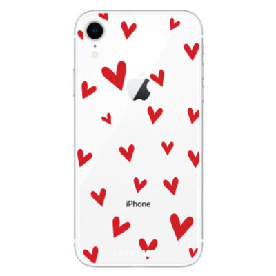 LoveCases iPhone XR Gel Case – Hearts