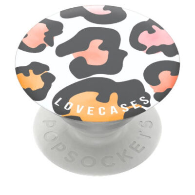 PopSockets x Lovecases Universal 2-in-1 Stand & Grip – Leopard Print