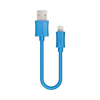 Cygnett Source 10cm Lightning to USB Cable – Blue