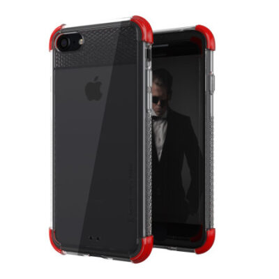 Ghostek Covert 2 iPhone 7 / 8 Tough Case – Clear / Red