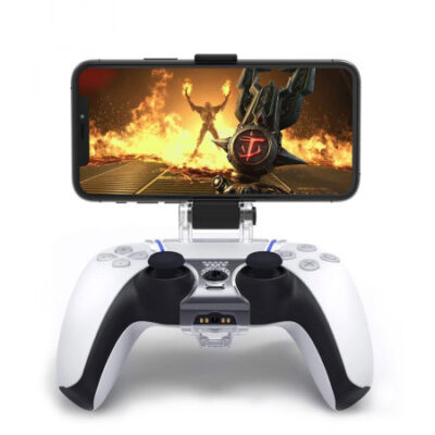 Olixar PS5 Mobile Gaming Controller Mount – Clear