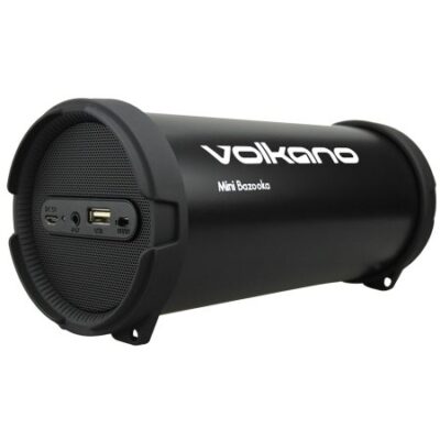 Volkano Mini Bazooka Bluetooth Speaker – Black