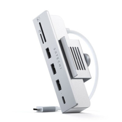 Satechi Aluminium iMac 24″ USB-C Hub With Clamp