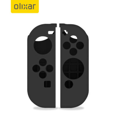 Olixar Silicone Switch OLED Joy-Con Controller Covers – 2 Pack – Black