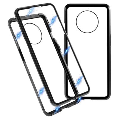 Magnetic Case with Tempered Glass for OnePlus 7T
