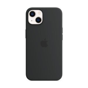 Apple iPhone 13 Silicone Case with MagSafe – Midnight - Image 1