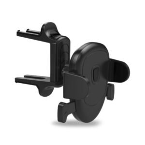 Olixar Smartphone Car Phone Holder For Circular Air Vents - Black - Image 1