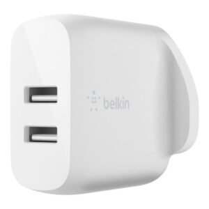 Belkin BOOST CHARGE Dual USB-A Wall Charger 24W - Image 1