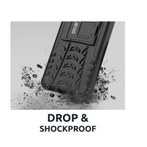 Olixar ArmourDillo iPhone 8 Protective Case - Black - Image 4