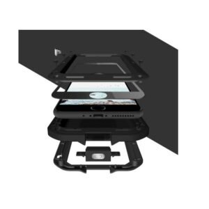 Love Mei Powerful iPhone 8 Protective Case - Black - Image 3