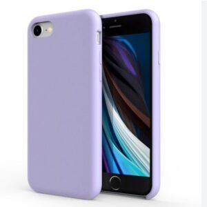 Olixar iPhone 8 / 7 Soft Silicone Case - Lilac - Image 4
