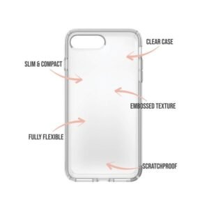 LoveCases iPhone 7 / 8 Gel Case - White Stars And Moons - Image 3