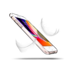 Olixar Ultra-Thin iPhone 8 / 7 Gel Case - Crystal Clear - Image 4