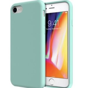 Olixar iPhone 8 / 7 Soft Silicone Case - Pastel Green - Image 4