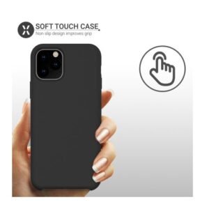 Olixar Soft Silicone iPhone 11 Pro Case - Black - Image 4