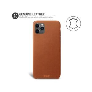 Olixar Genuine Leather iPhone 11 Pro Case - Brown - Image 4