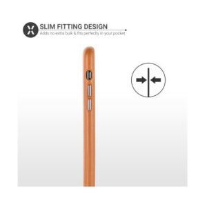 Olixar Genuine Leather iPhone 11 Pro Case - Brown - Image 3