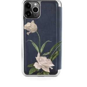 Ted Baker Elderflower iPhone 11 Pro Folio Case - Black / Silver - Image 3