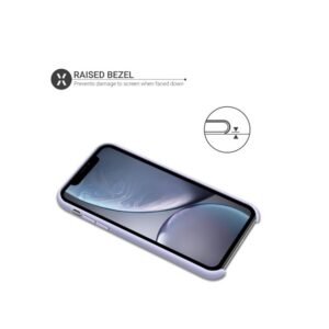 Olixar iPhone XR Soft Silicone Case - Lilac - Image 3
