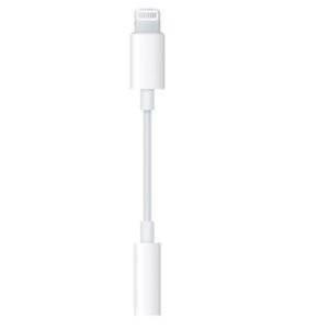 Official Apple Lightning to 3.5mm Stereo Adapter - White - Image 4
