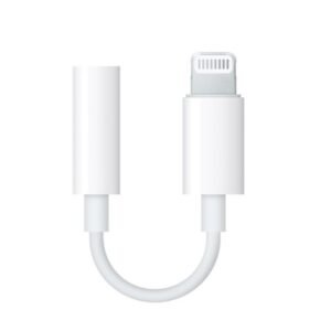 Official Apple Lightning to 3.5mm Stereo Adapter - White - Image 3