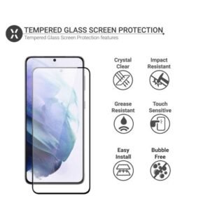 Olixar Samsung Galaxy S21 Tempered GlassScreen Protector - For Samsung Galaxy S21 - Image 4