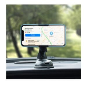 Olixar Dock & Go Universal Windscreen and Dashboard Car Phone Holder - Image 4