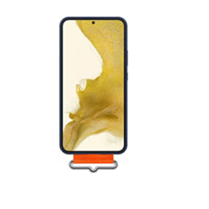 Official Samsung Silicone With Strap Navy Case - For Samsung Galaxy S22 Plus - Image 3