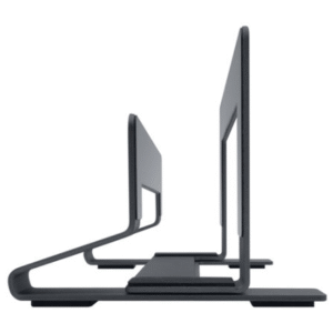Macally Universal Vertical Laptop Stand 13"-17" - Space Grey - Image 3