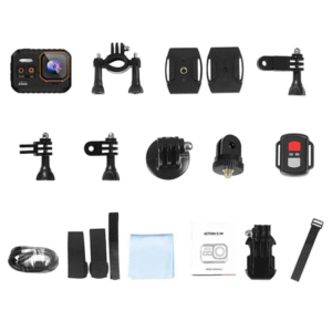 4K ACTION CAMERA WITH REMOTE CONTROL SC002 - 40MP - BLACK - Image 2